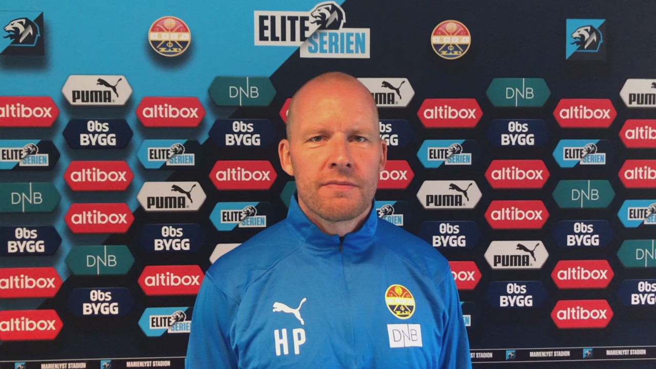 Henrik foran Stabæk-kampen